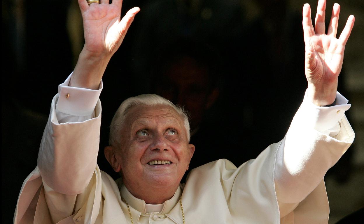 Benedicto XVI, durante su pontificado. 