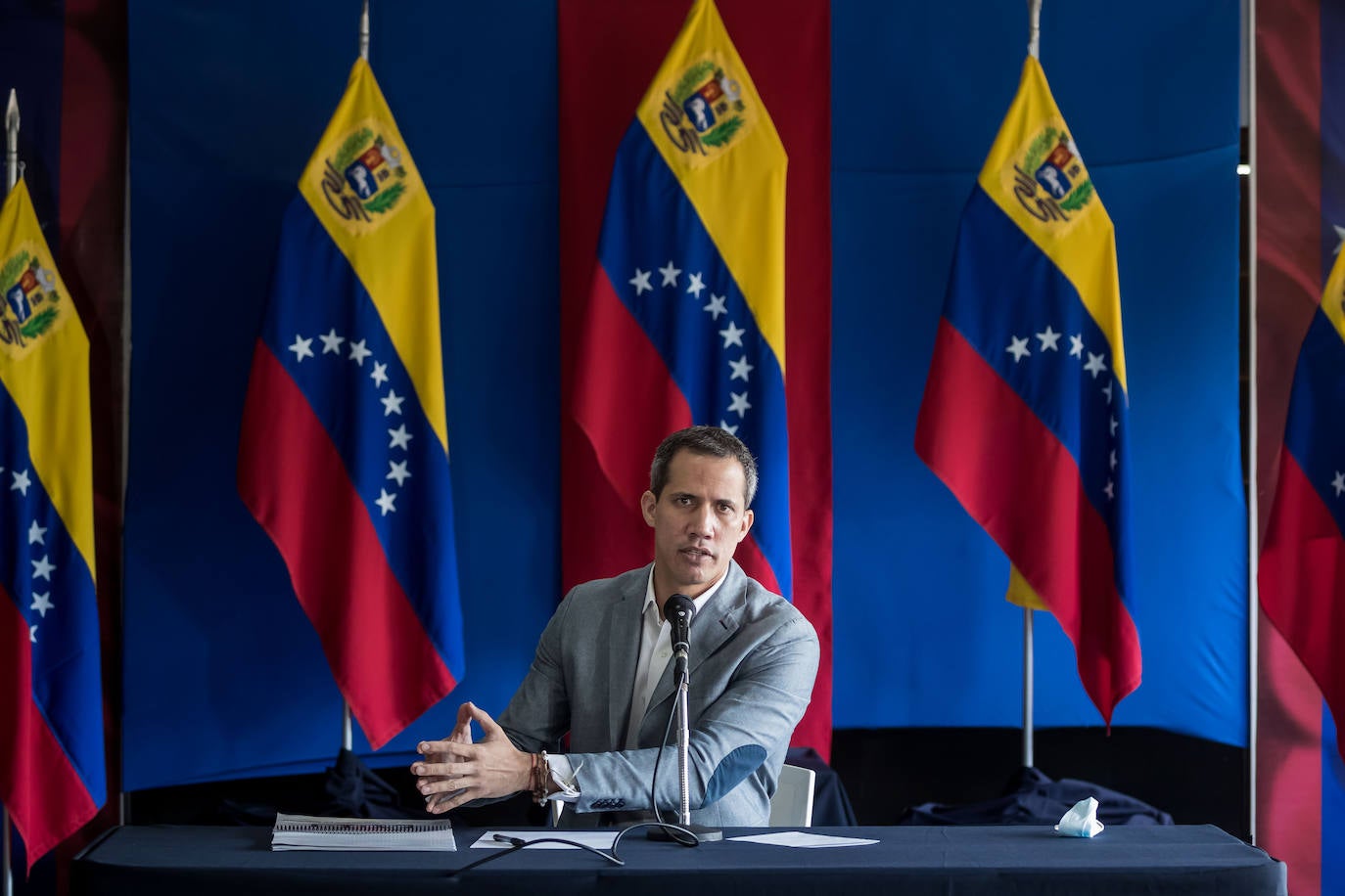 El líder opositor venezolano, Juan Guaidó. 