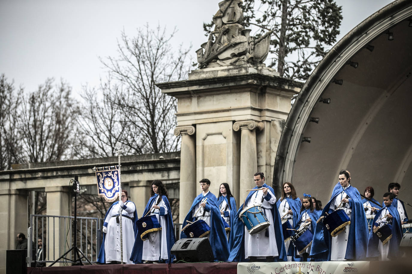 Las bandas de la Semana Santa toman El Espolón