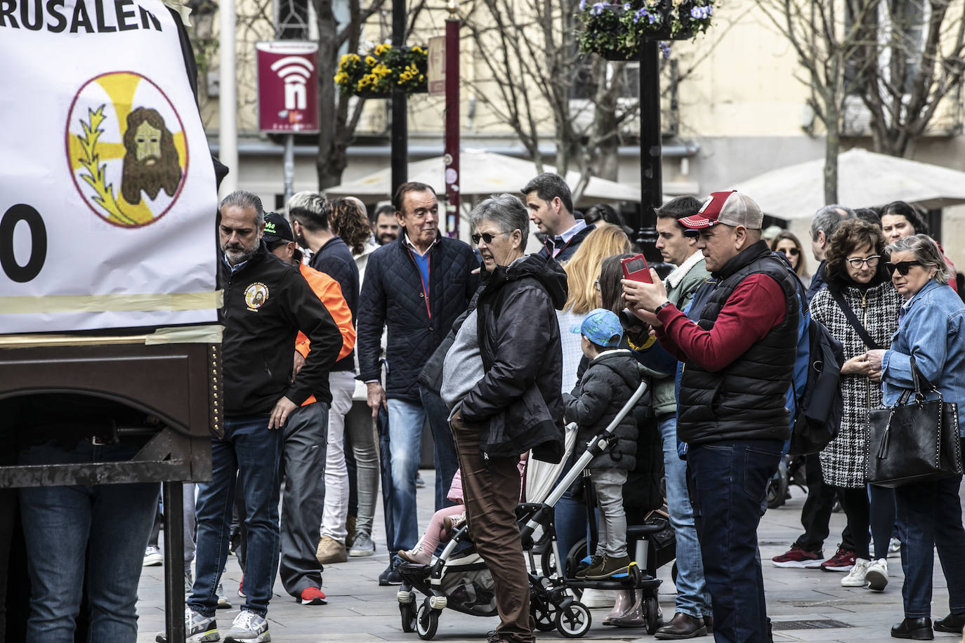 Ensayo solidario de la cofradía de Entrada de Jesús en Jerusalén