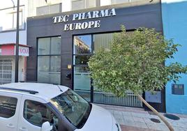 Imagen de la sede de Tec-Pharma en Armilla (Granada).