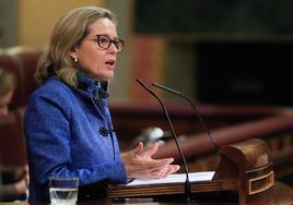 La vicepresidenta y ministra de Economía en el Congreso de los Diputados