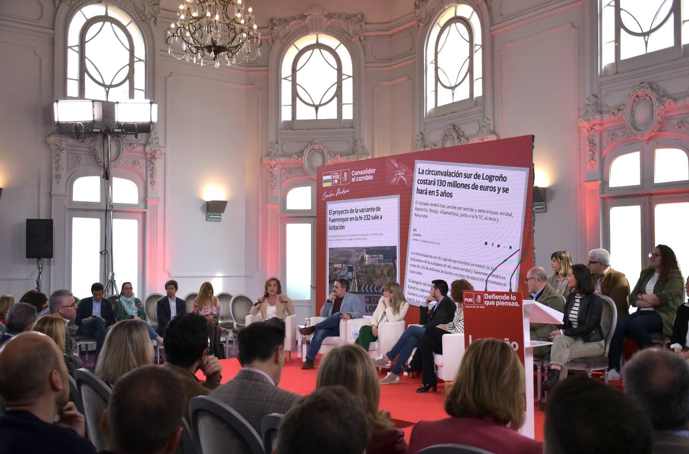 Imagen secundaria 2 - Acto en el Círculo Logroñés de la capital. 