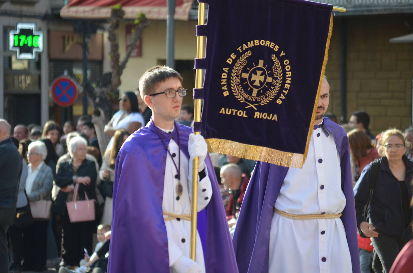 Los tambores de Semana Santa suenan en Calahorra