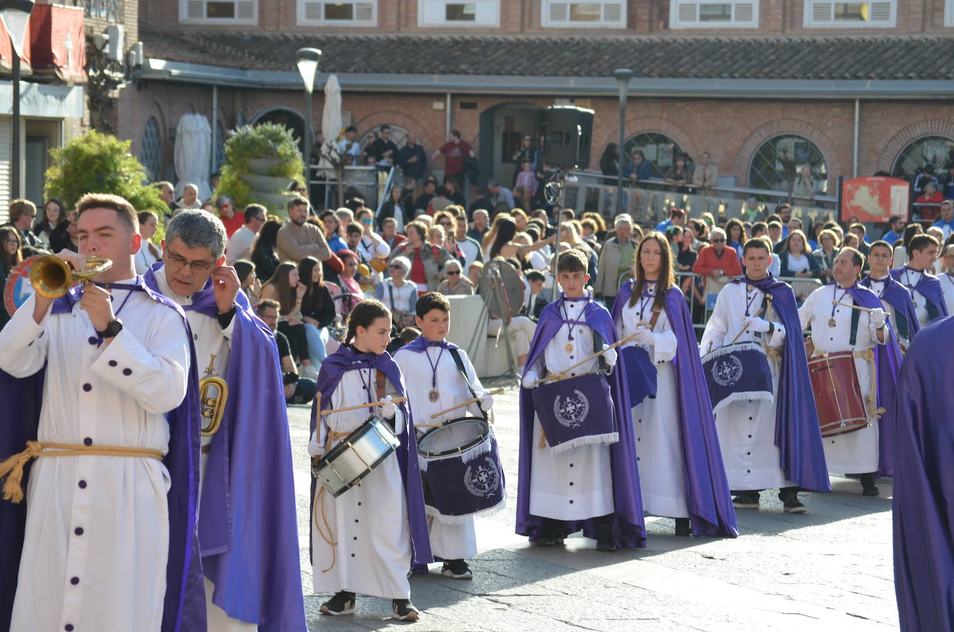 Los tambores de Semana Santa suenan en Calahorra