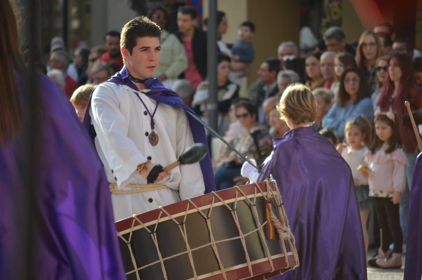 Los tambores de Semana Santa suenan en Calahorra