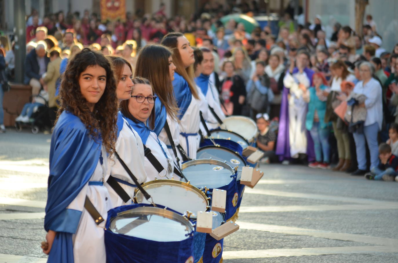 Los tambores de Semana Santa suenan en Calahorra