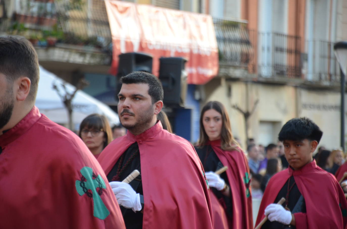 Los tambores de Semana Santa suenan en Calahorra