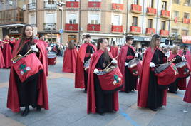 Los tambores de Semana Santa suenan en Calahorra