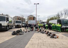 Presentación de la nueva flota de limpieza de Haro