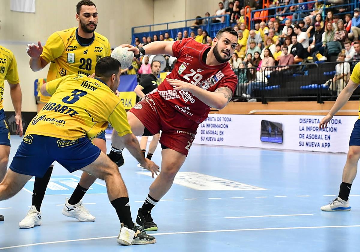 Javi García fue el máximo goleador de los riojanos, con seis dianas.