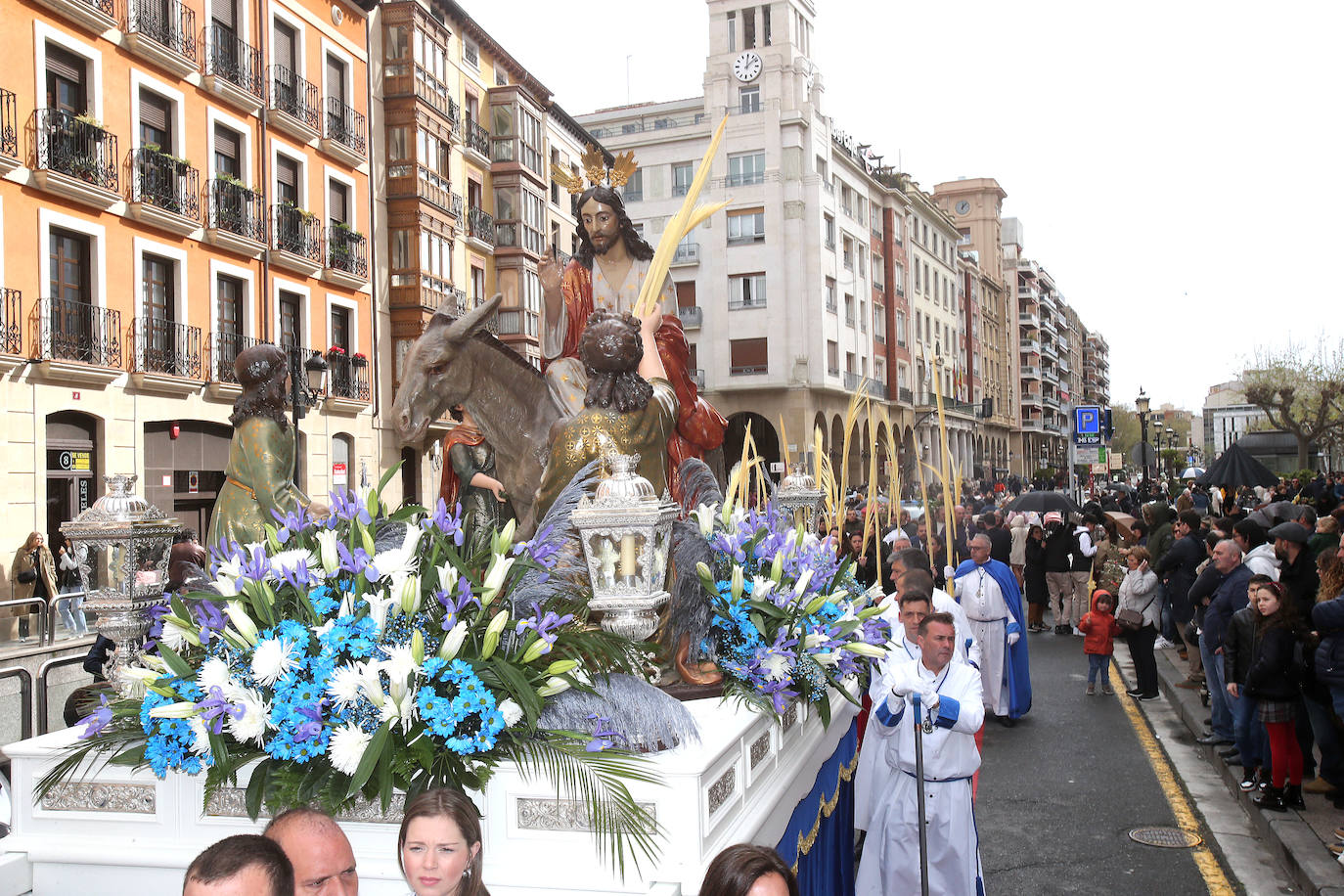 Procesión de la Borriquilla en Logroño