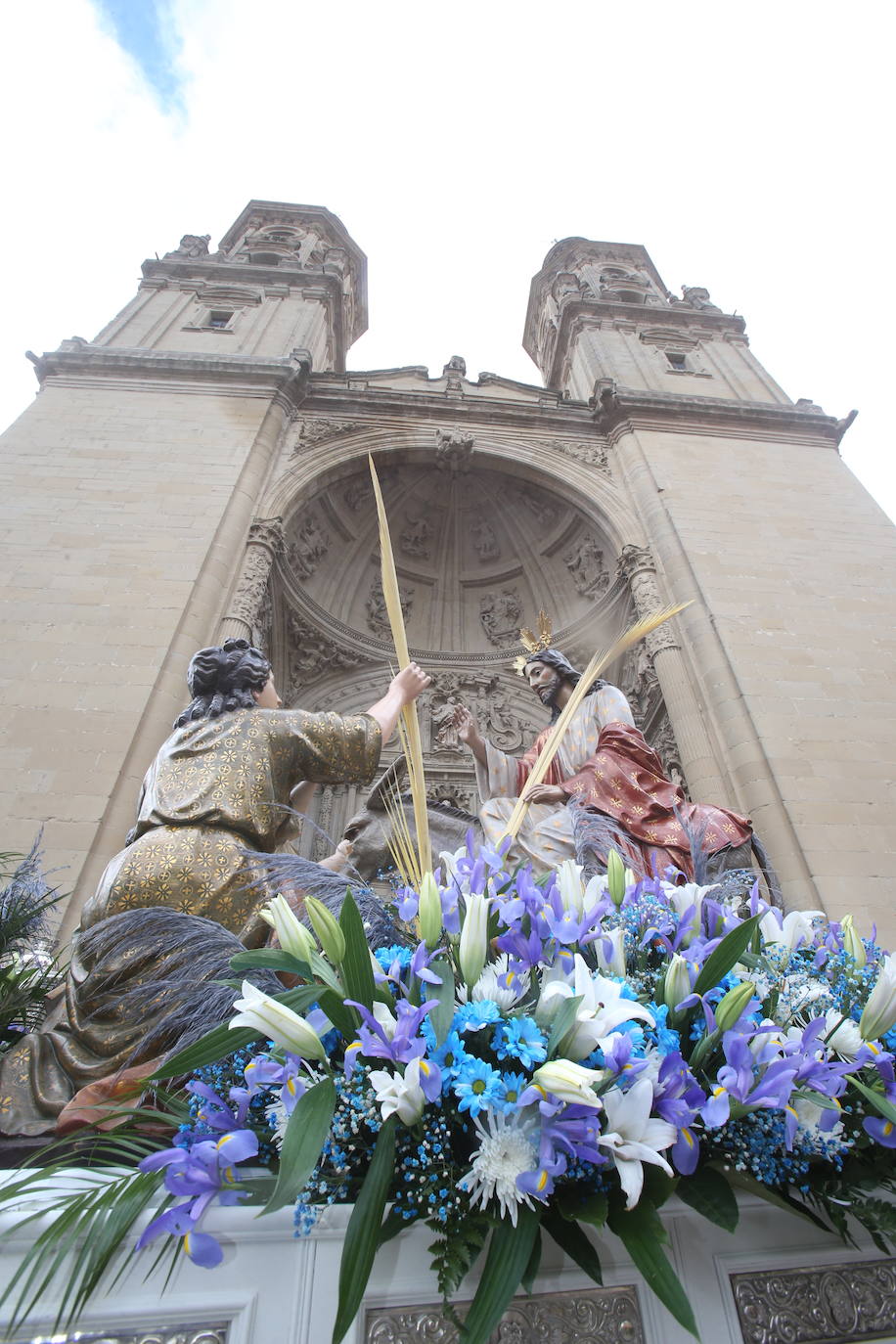 Procesión de la Borriquilla en Logroño