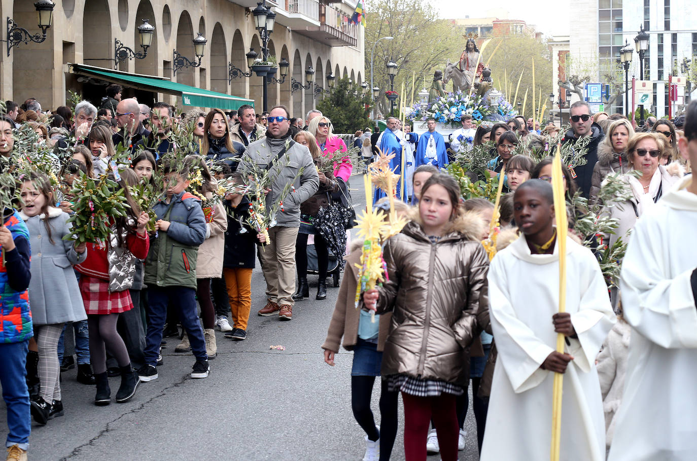 Procesión de la Borriquilla en Logroño