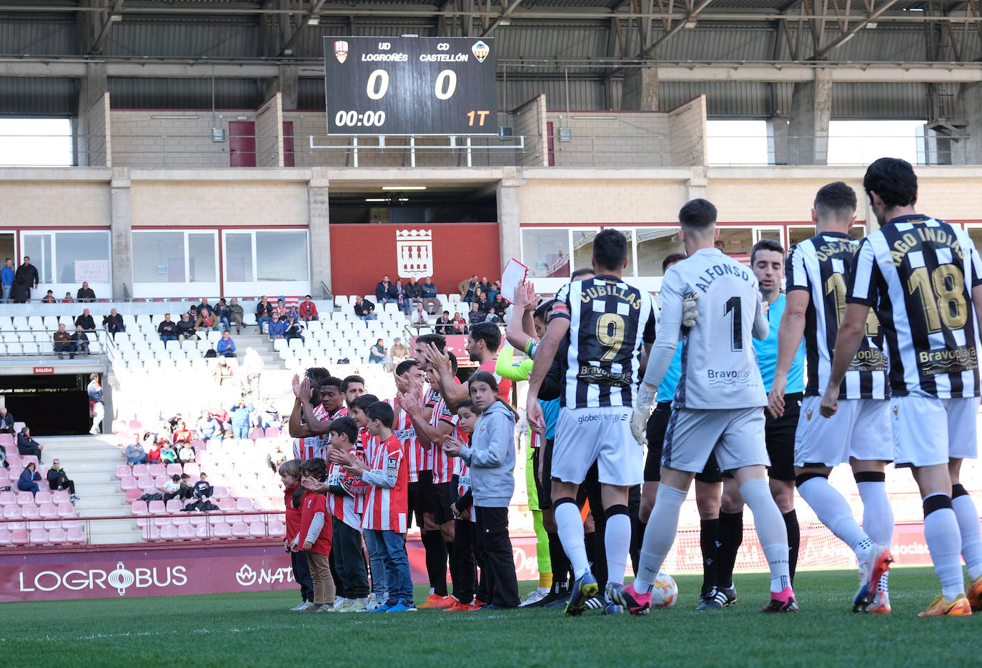 Las imágenes del encuentro entre la UDL y el Castellón