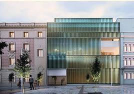 Imagen del proyecto del Teatro Bretón.