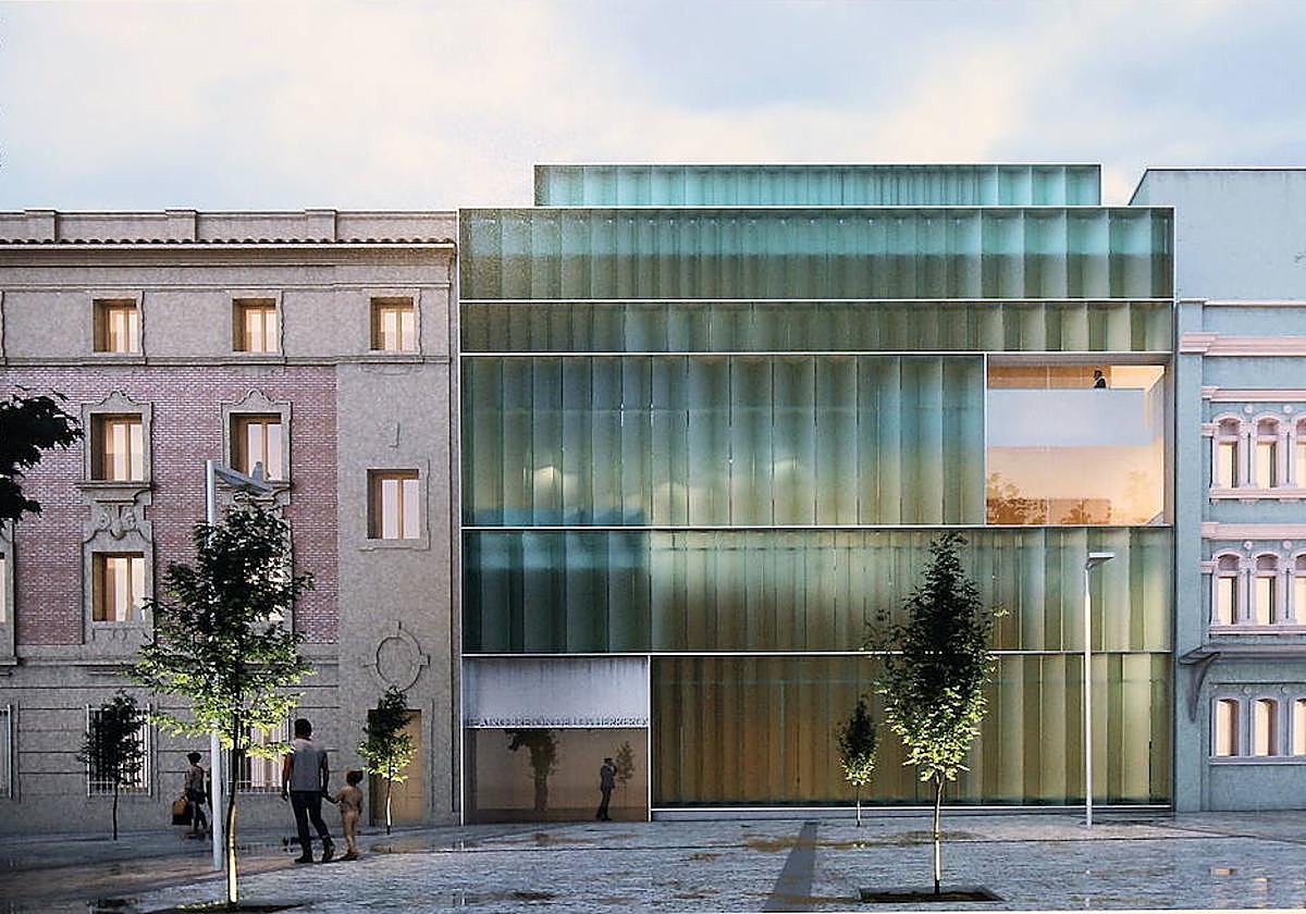 Imagen del proyecto del Teatro Bretón.