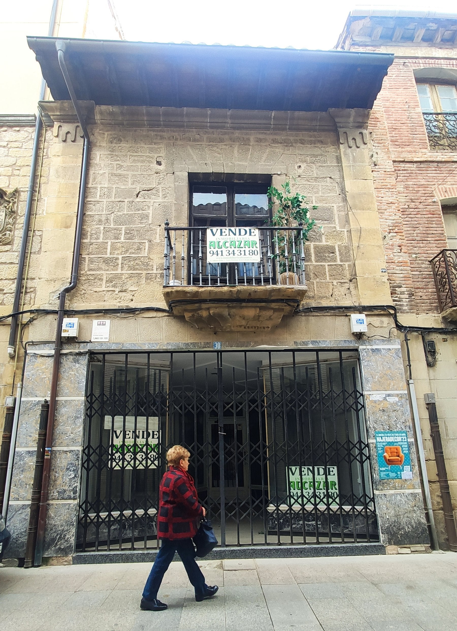 La casa objeto de la fallida transacción, en el 30 de la calle Pinar.