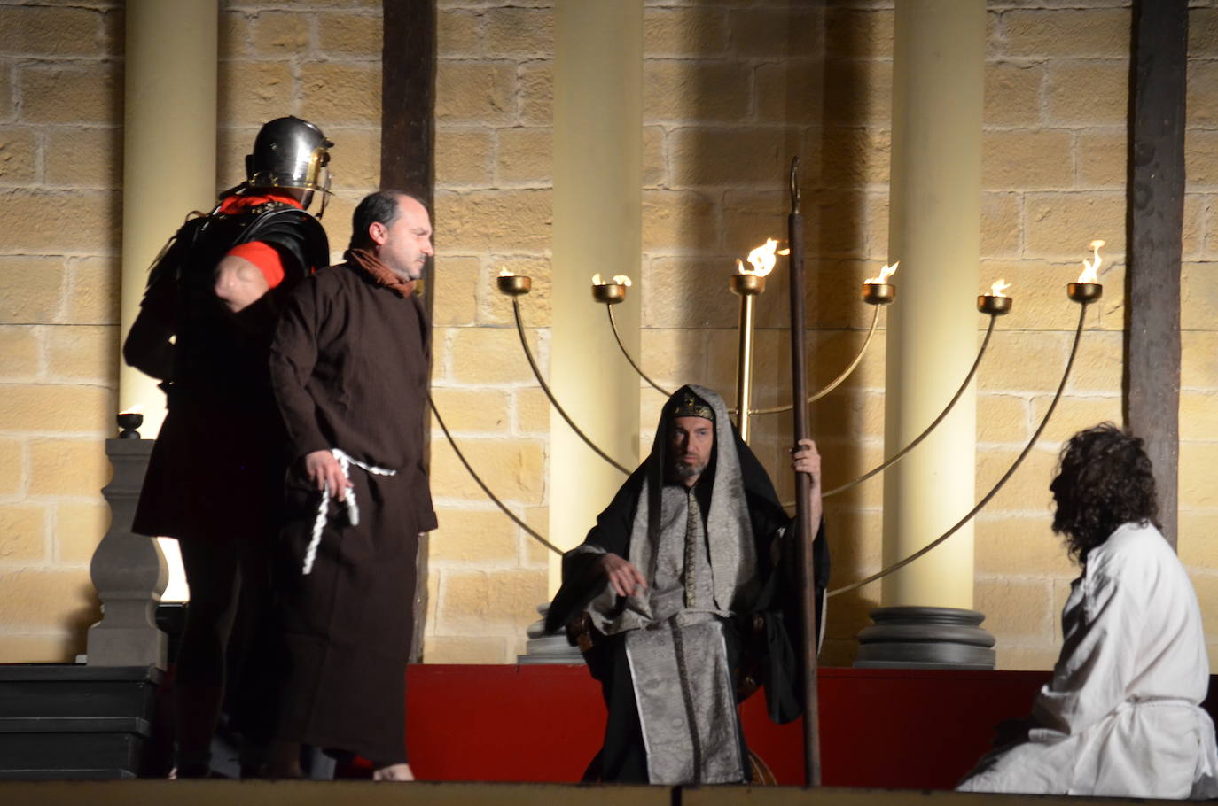 Escenificación de la Pasión de Cristo en Calahorra