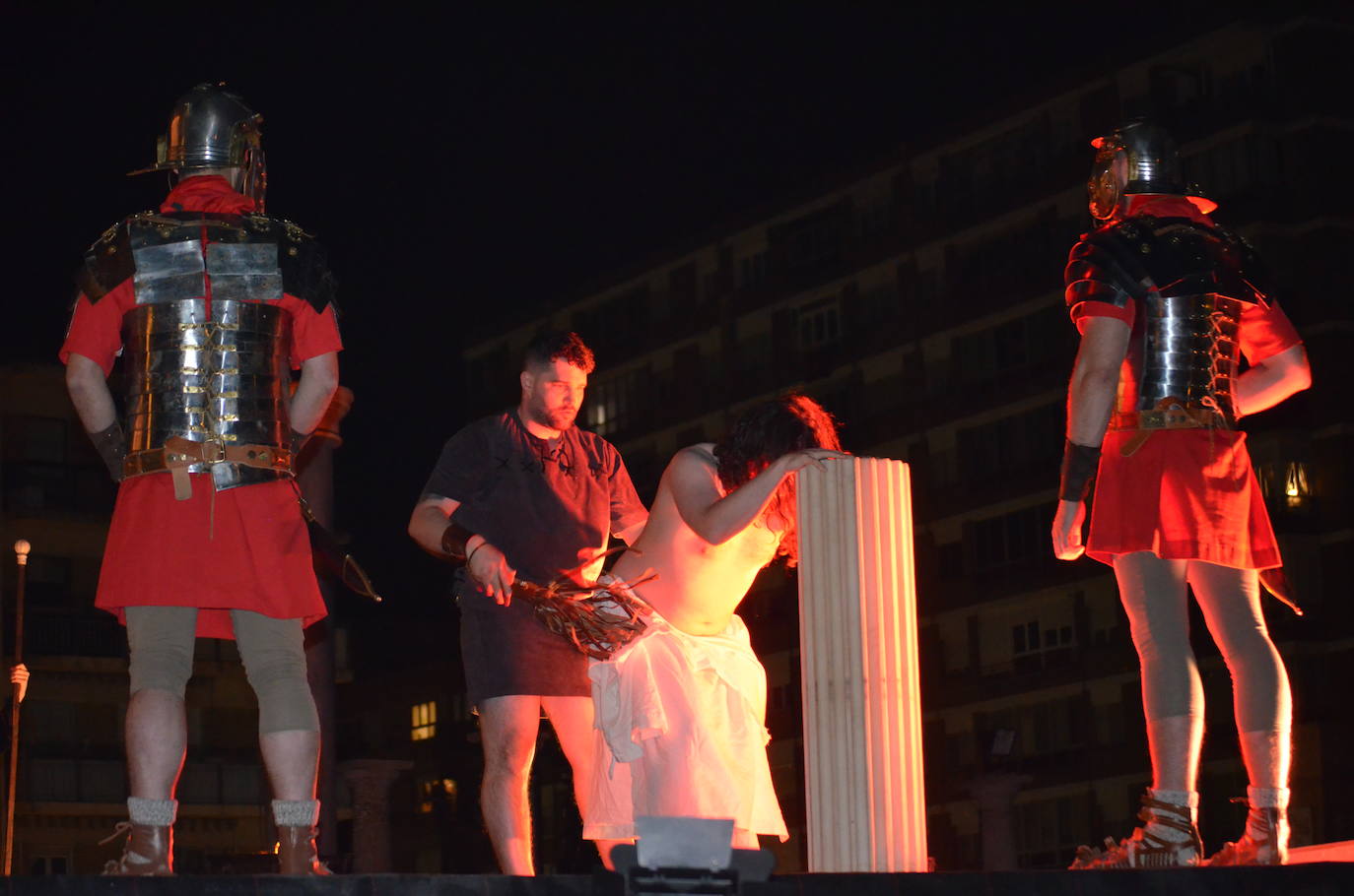 Escenificación de la Pasión de Cristo en Calahorra