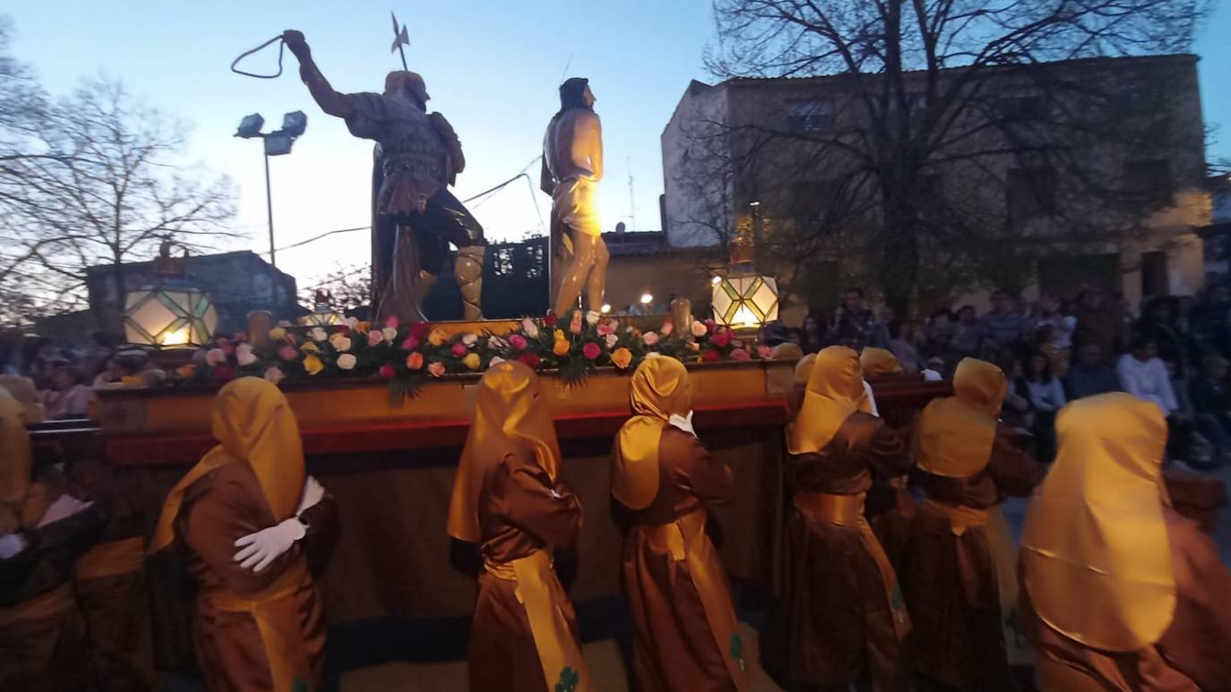 Imagen de la procesión del Santo Entierro en Calahorra.
