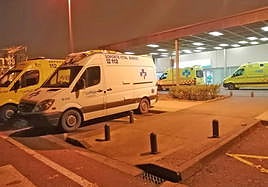 Herido un hombre tras sufrir un accidente en la N-232, en Aldeanueva de Ebro