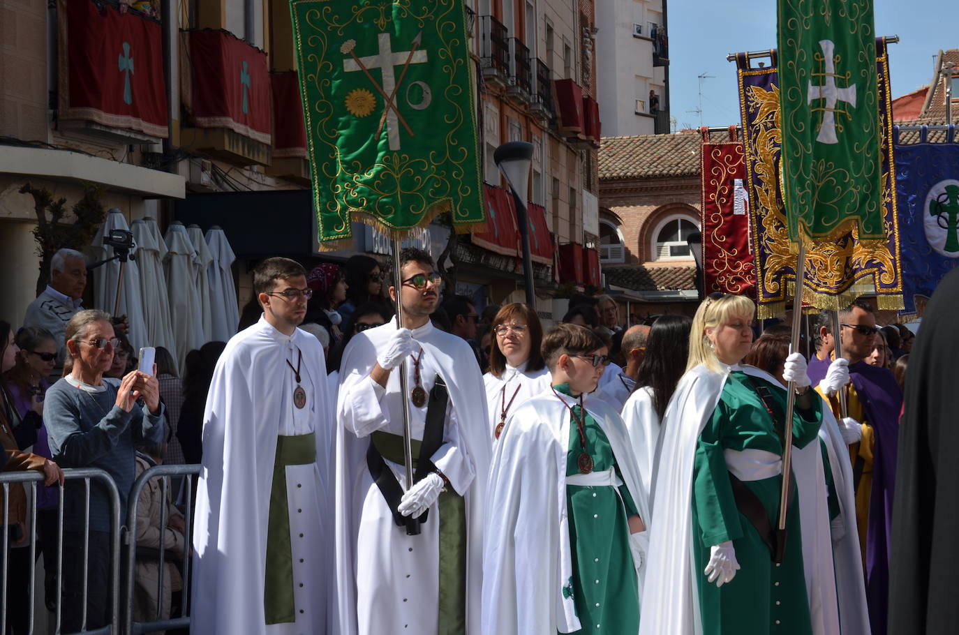 Procesión del Resucitado en Calahorra