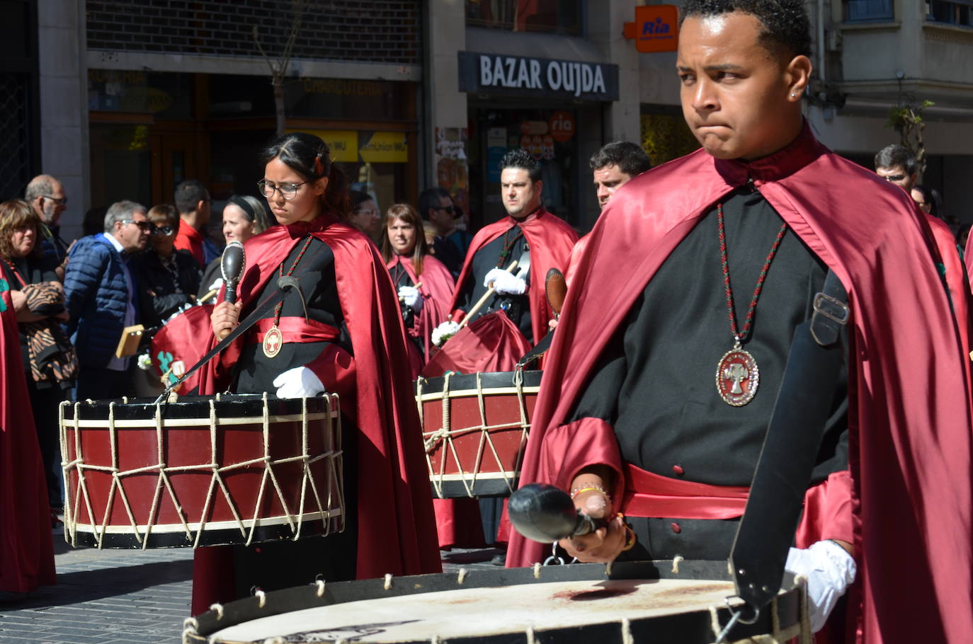 Procesión del Resucitado en Calahorra