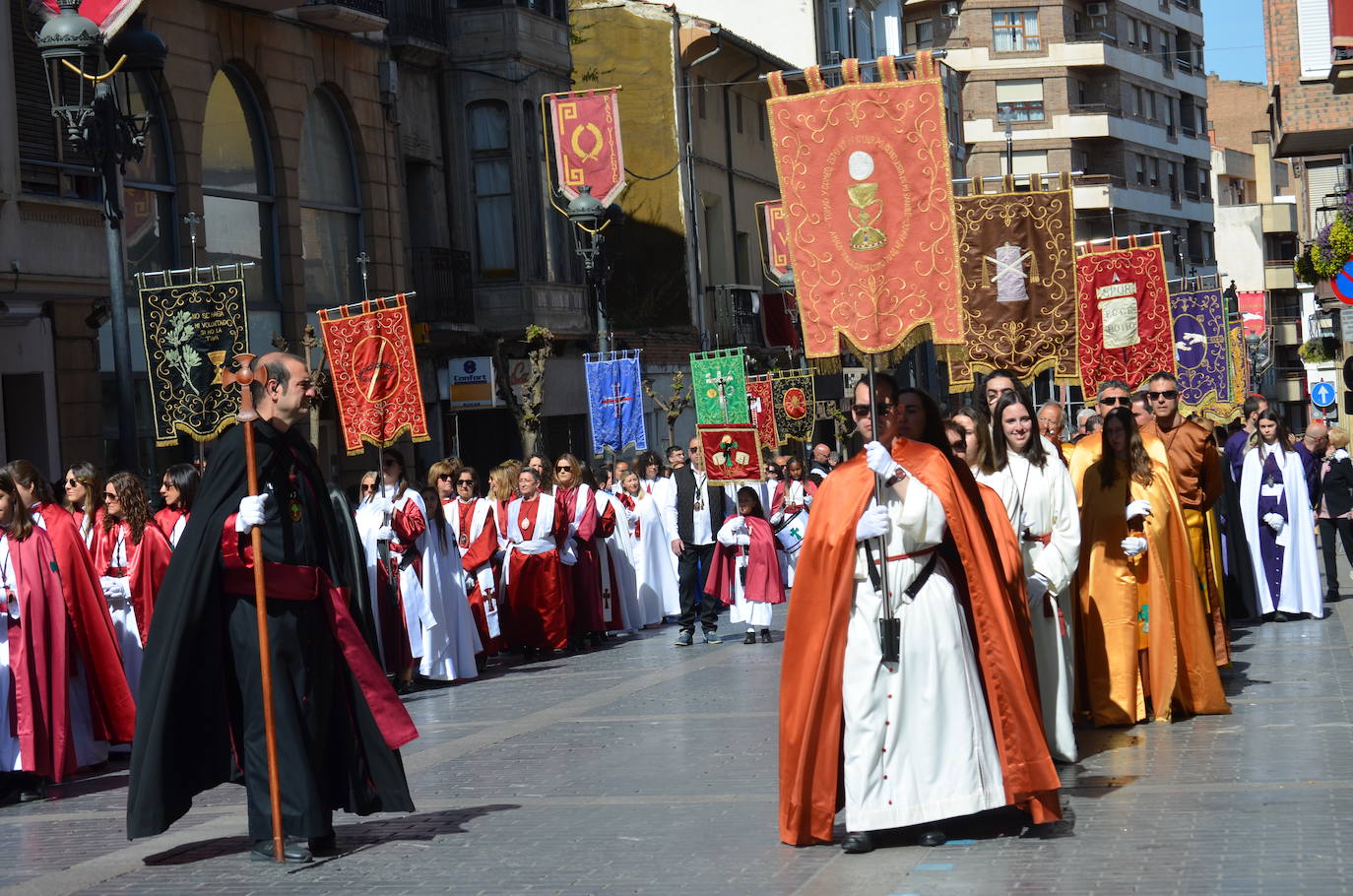 Procesión del Resucitado en Calahorra