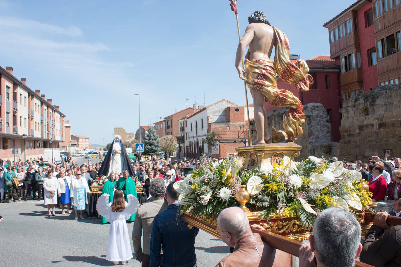 Procesión de Cristo Resucitado en Santo Domingo de la Calzada