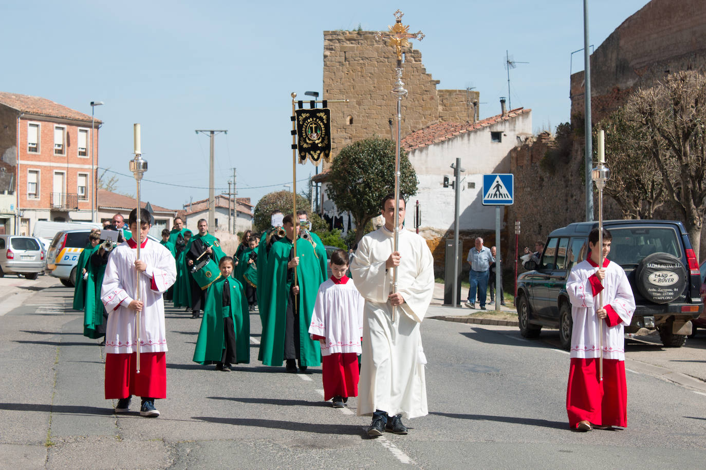 Procesión de Cristo Resucitado en Santo Domingo de la Calzada