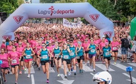 Carrera de la mujer de Logroño: salida, horario, recorrido...