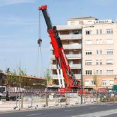 El puente de Vara de Rey, listo para ser troceado