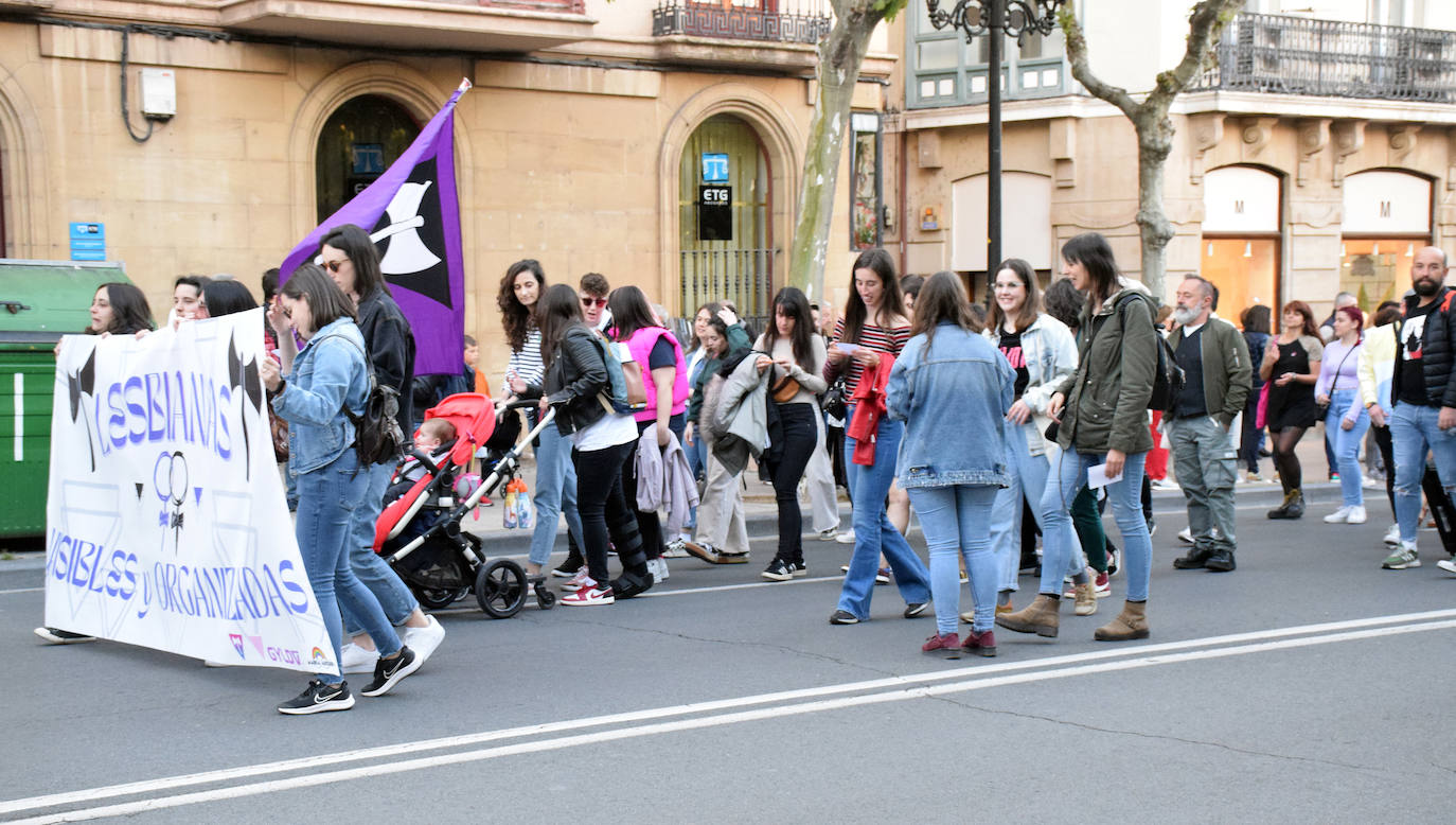 Visibilidad lésbica por las calles de Logroño