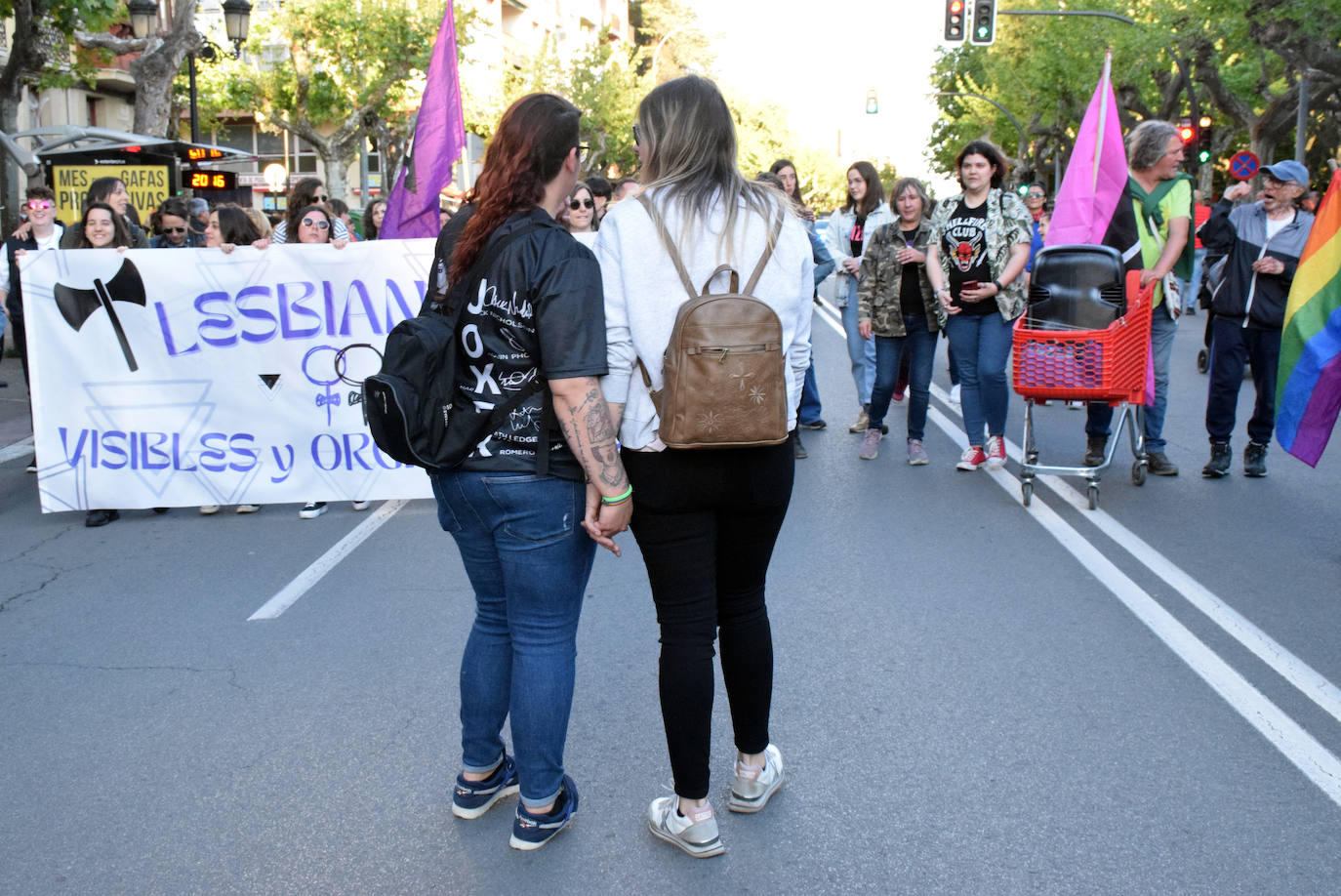 Visibilidad lésbica por las calles de Logroño