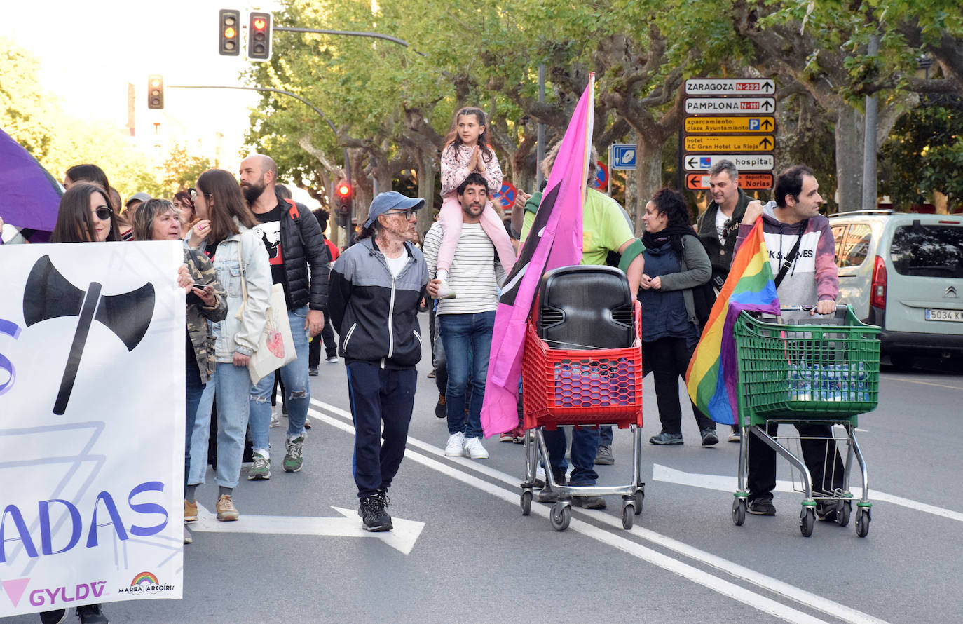 Visibilidad lésbica por las calles de Logroño