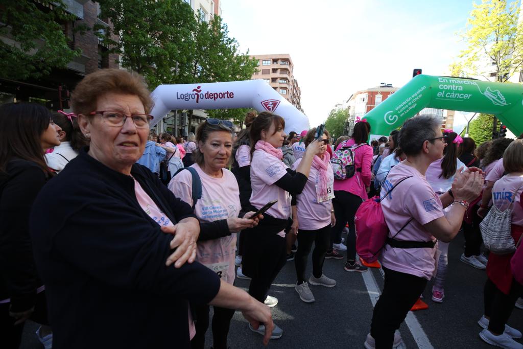 La salida de la Carrera de la Mujer de Logroño