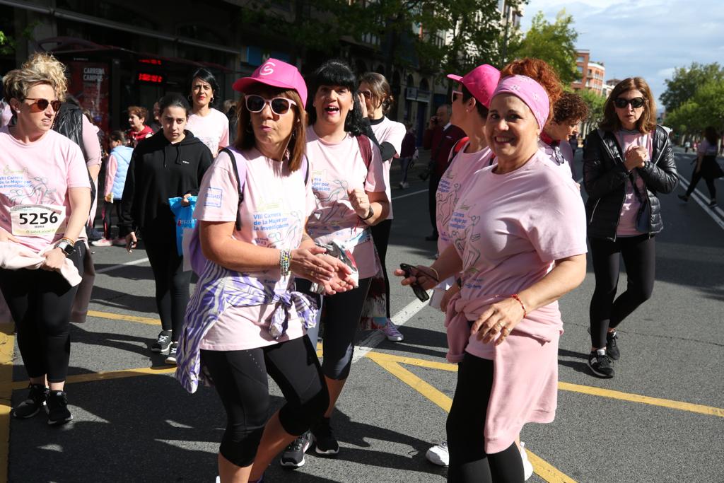 La salida de la Carrera de la Mujer de Logroño