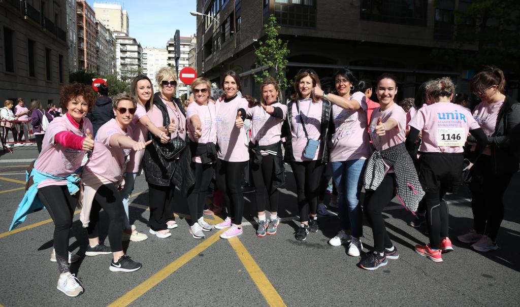 La salida de la Carrera de la Mujer de Logroño