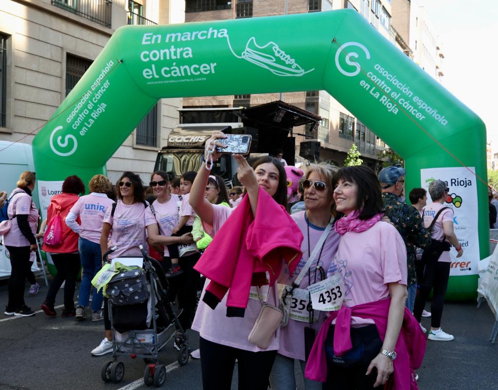 La salida de la Carrera de la Mujer de Logroño