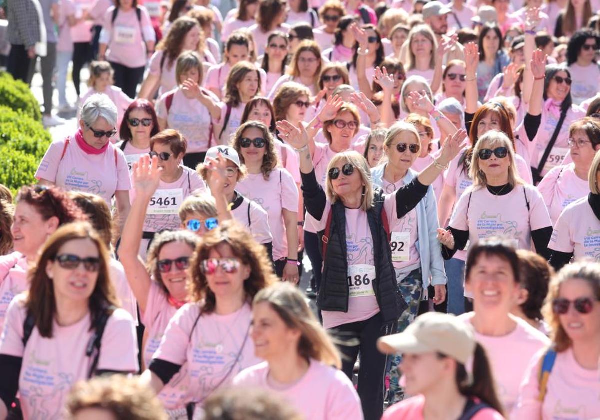 El recorrido de la Carrera de la Mujer de Logroño