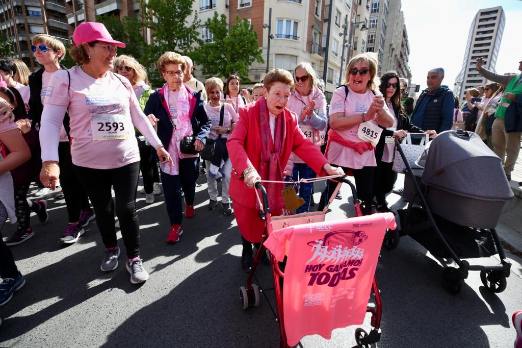 El recorrido de la Carrera de la Mujer de Logroño