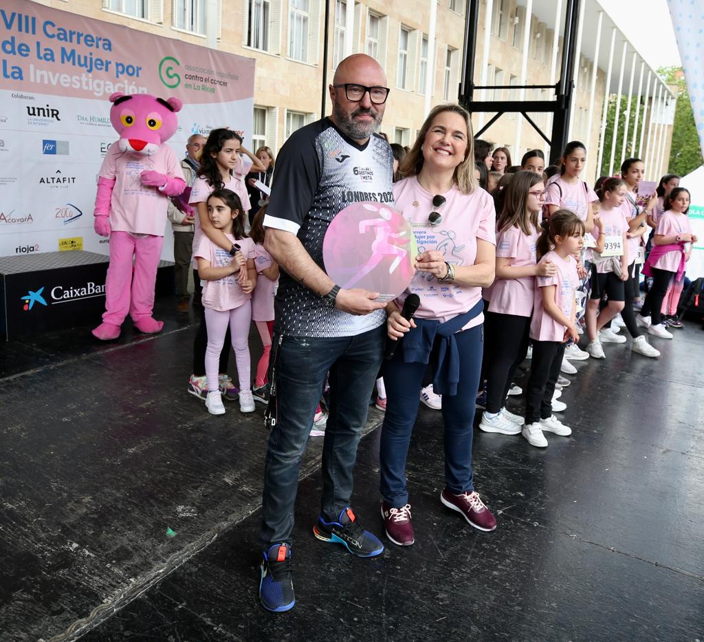 Podio de la Carrera de la Mujer