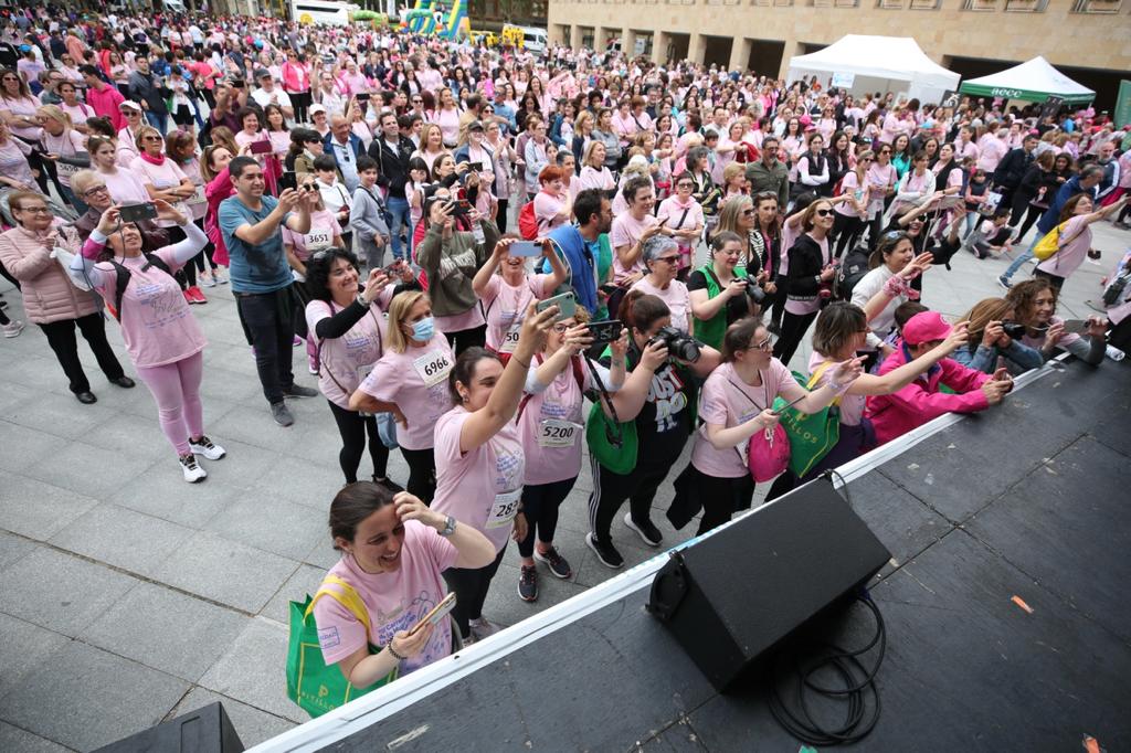 Podio de la Carrera de la Mujer