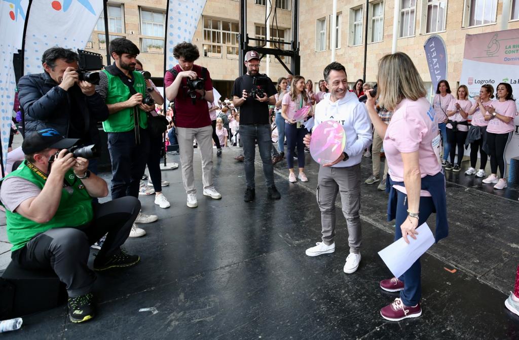 Podio de la Carrera de la Mujer