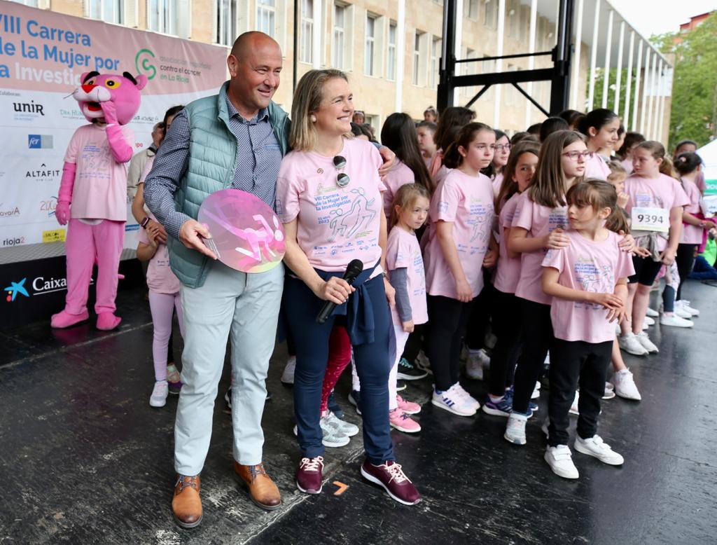 Podio de la Carrera de la Mujer