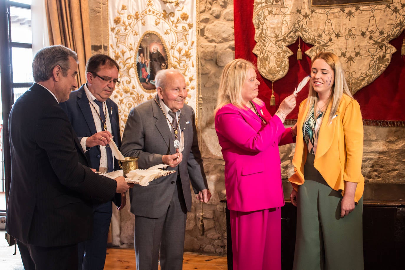 Pintado de las doncellas en Santo Domingo