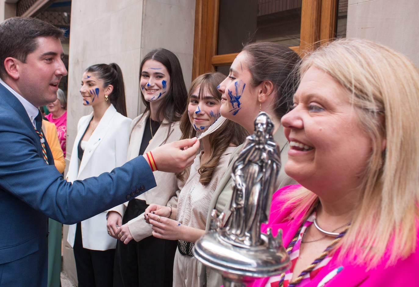 Pintado de las doncellas en Santo Domingo