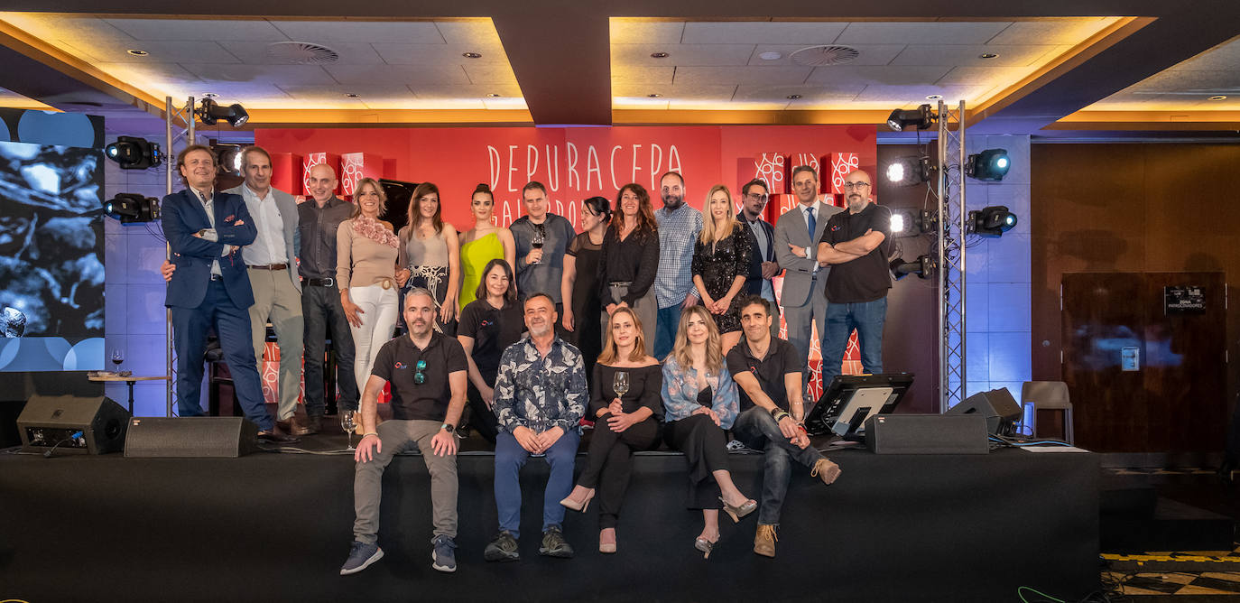 Diversión en la fiesta de los premios &#039;De pura cepa&#039;