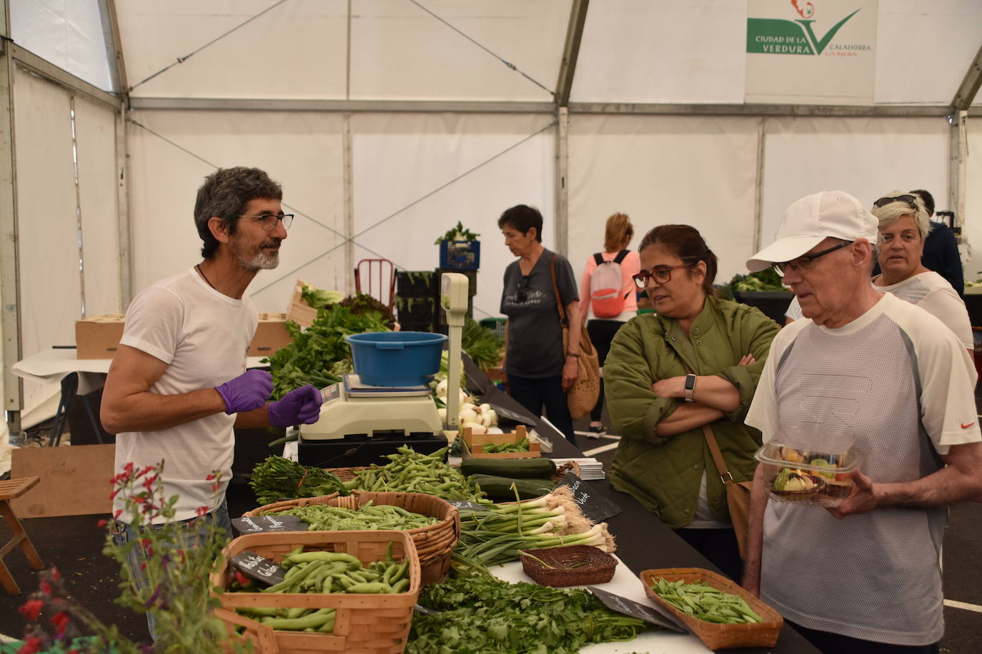 El mercado más verde de Calahorra